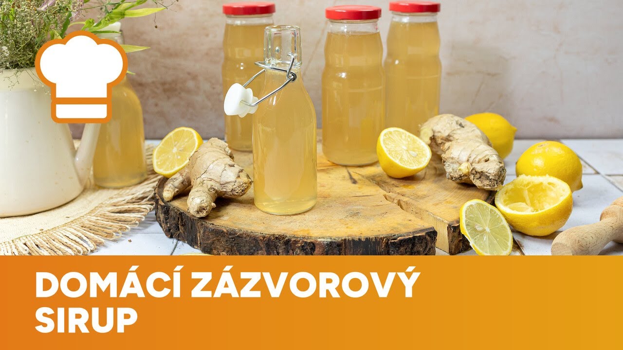 Domácí zázvorový sirup skvěle dochutí šálek horkého čaje