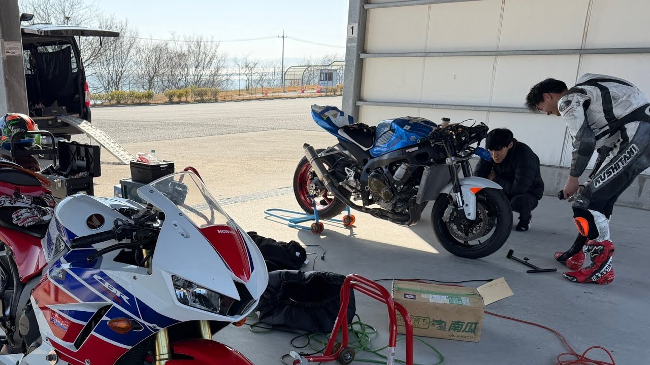 スパ西浦gsxr600トレーニング