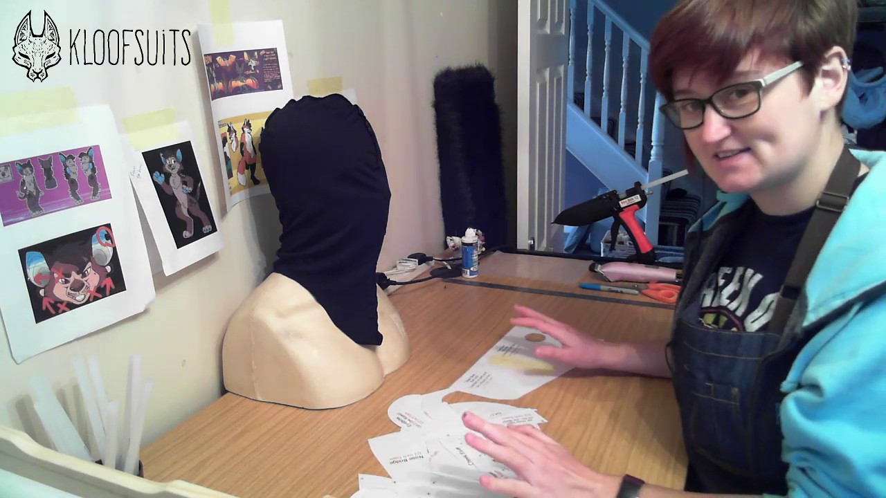 Making a Fursuit Head in a Day! FULL STREAM [FAILED!] - uncut
