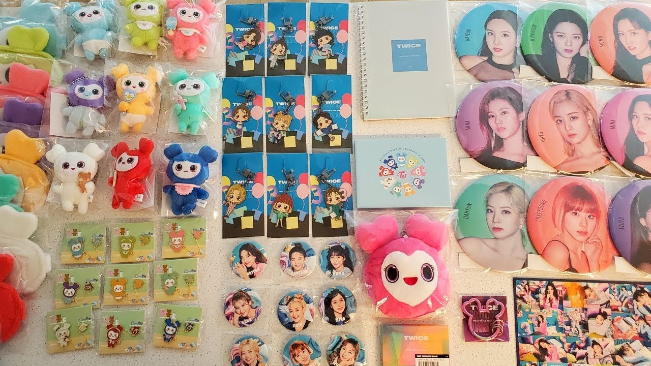 TWICELIGHTS Japan Tokyo Dome + 3rd Anniversary Goods Partial Merchandise Haul