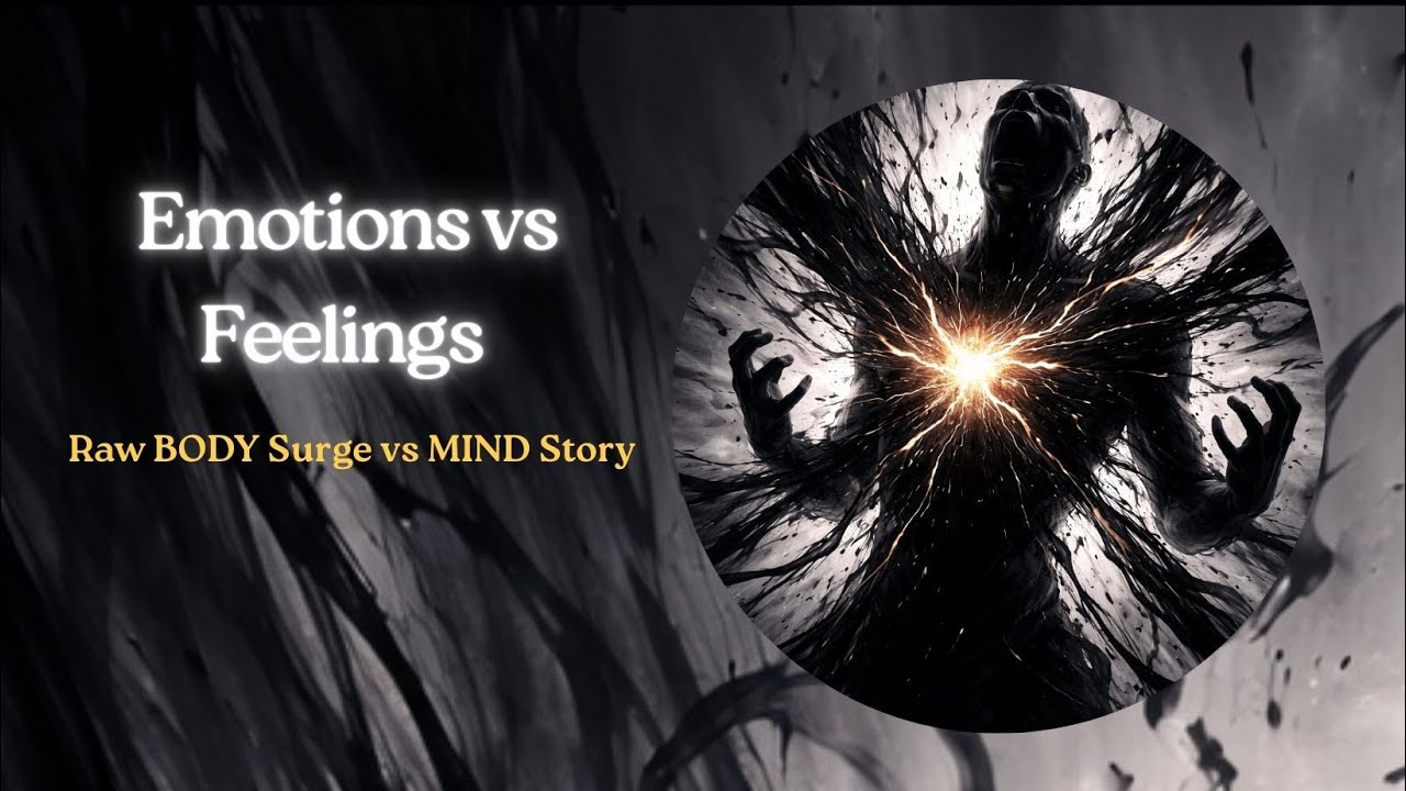 Emotions vs Feelings: REAL Difference (Body Surge vs Mind Story)