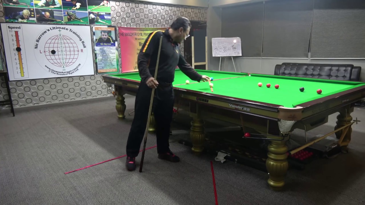 33. Snooker Coaching / Training! Line of Aim explained Part 2/2  By AQ Snooker Coaching Academy