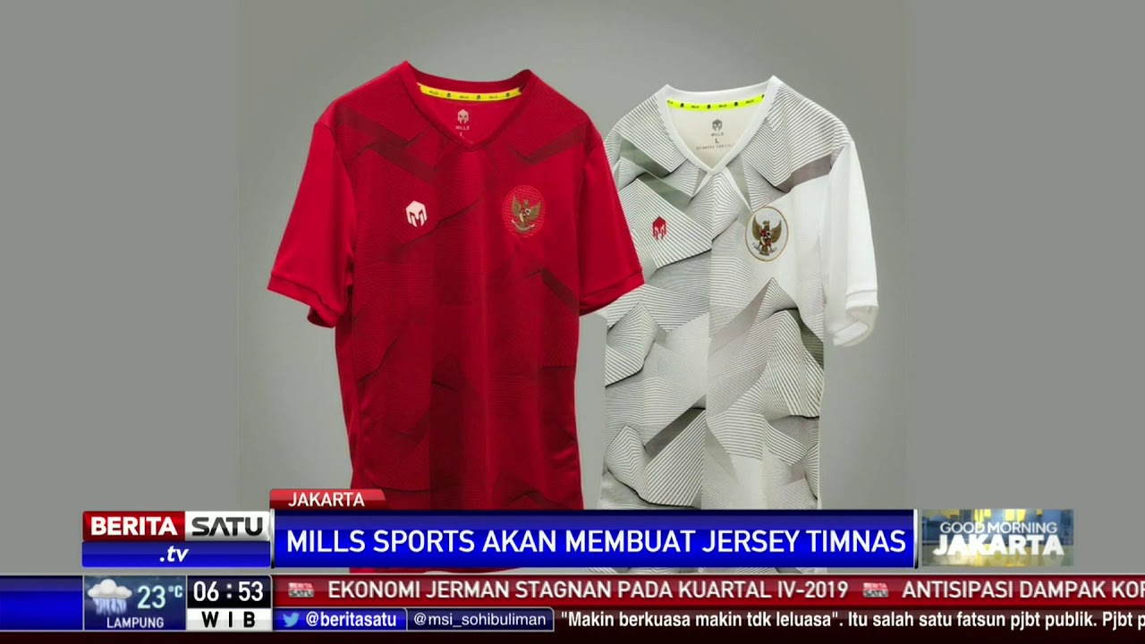 PSSI Resmi Menggandeng Mills Sport untuk Jersey Timnas