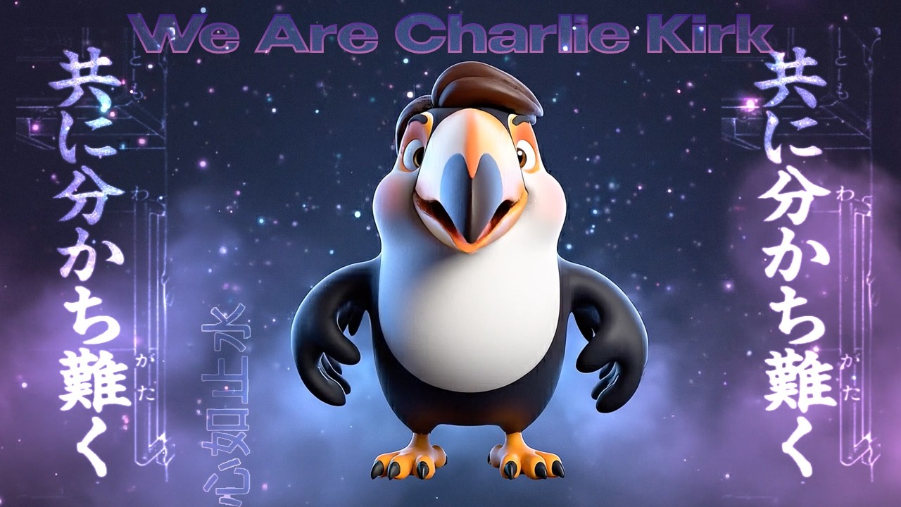 We Are Charlie Kirk 🐧🪶 | 432Hz Sleep Ritual (Binaural Beats • 2 Hours)