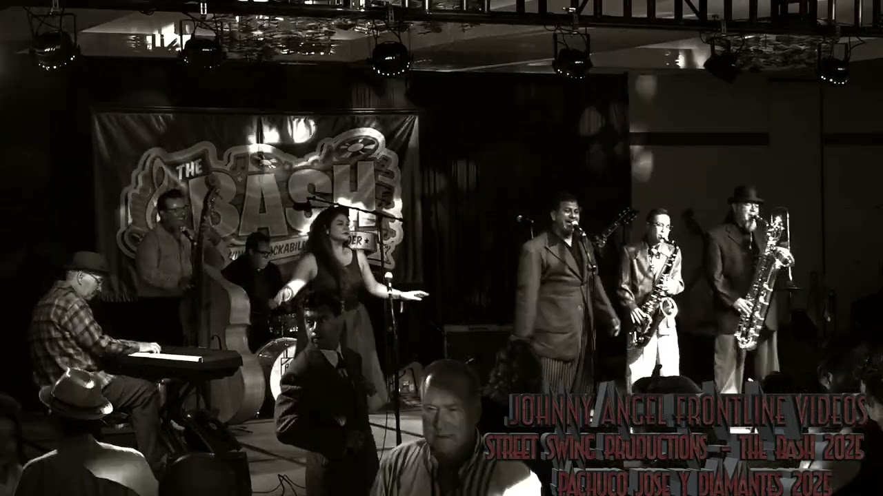 PACHUCO JOSE Y LOS DIAMANTES live at Street Swing The Bash 2025 live audience stereo 4K 2 CAM