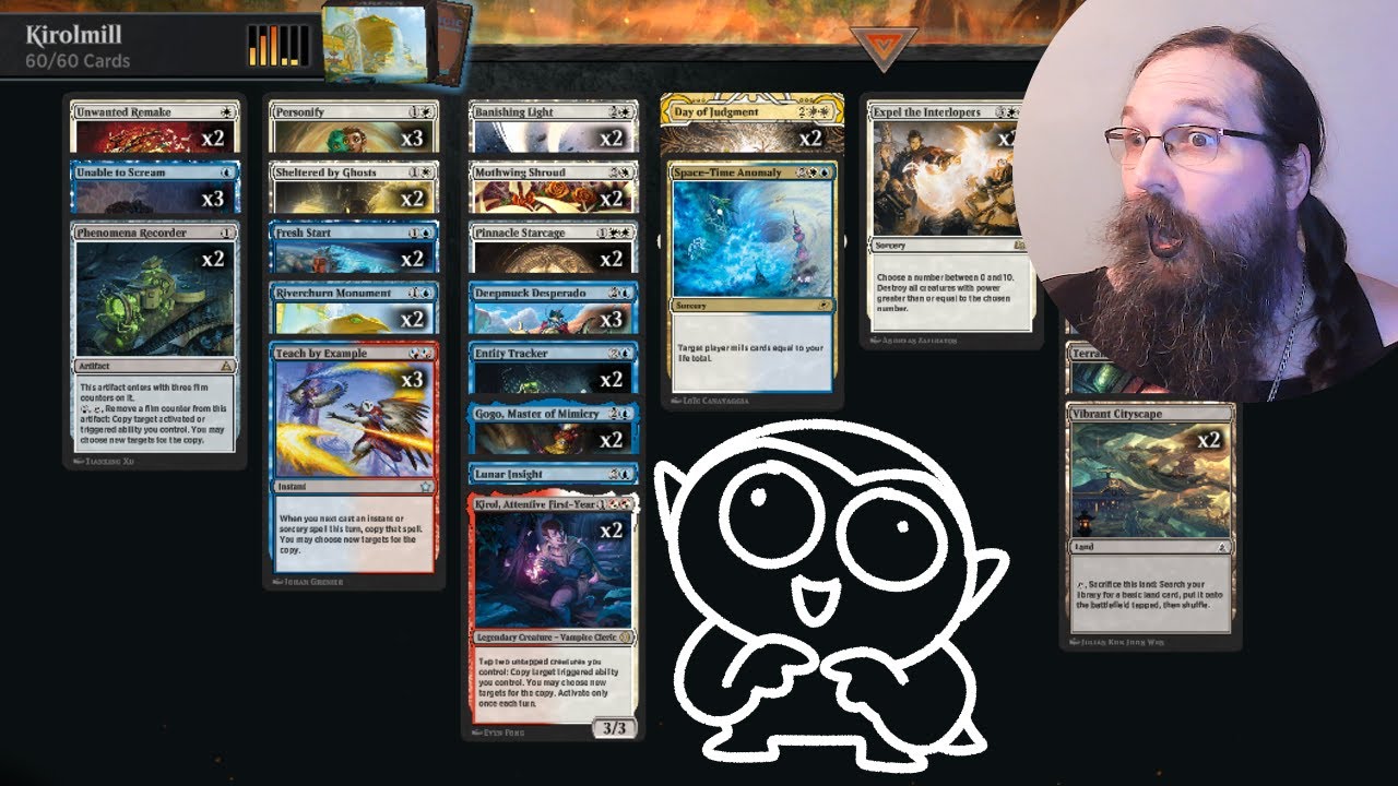 Trying to go Infinite in Lorwyn Standard (with a side of mill)