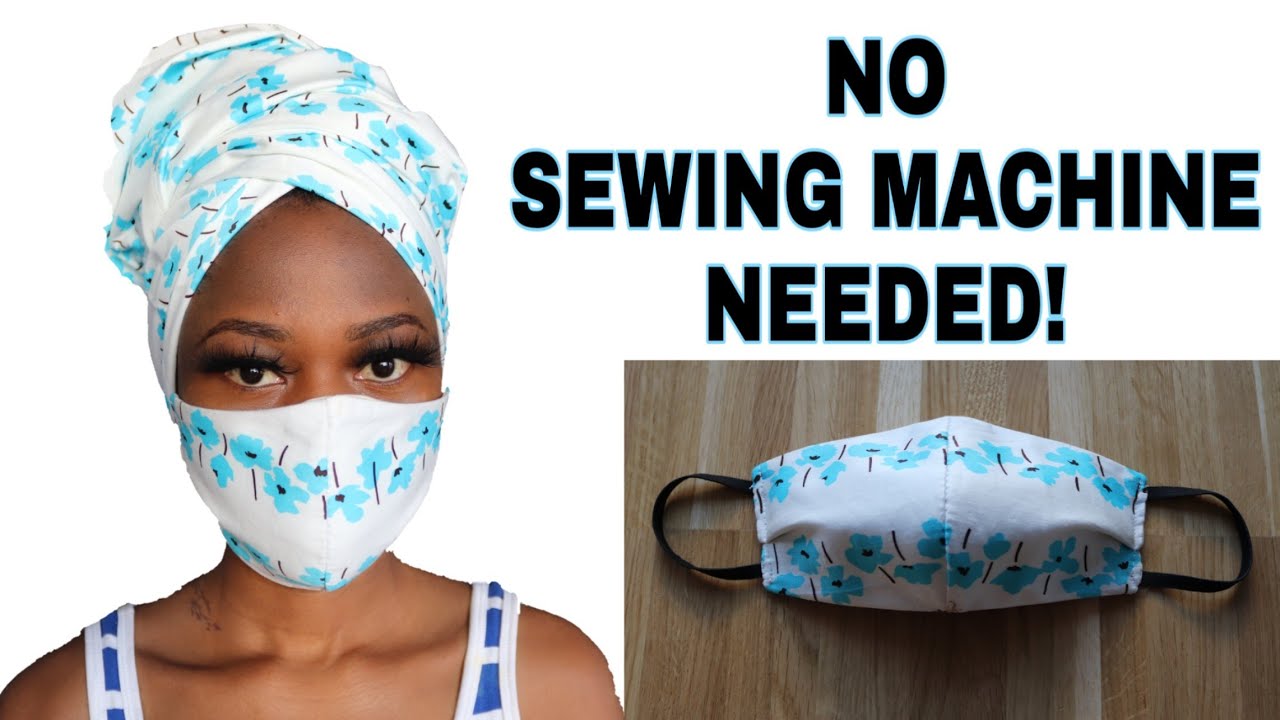 DIY Face Mask // No sewing machine // how to make a medical face mask with no sewing machine needed