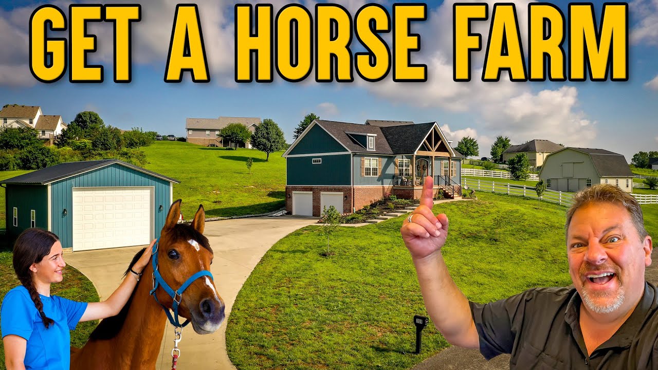 Spotless Like-New Home - Horse Barn Kentucky Horse Farm | Land For Sale Near Me