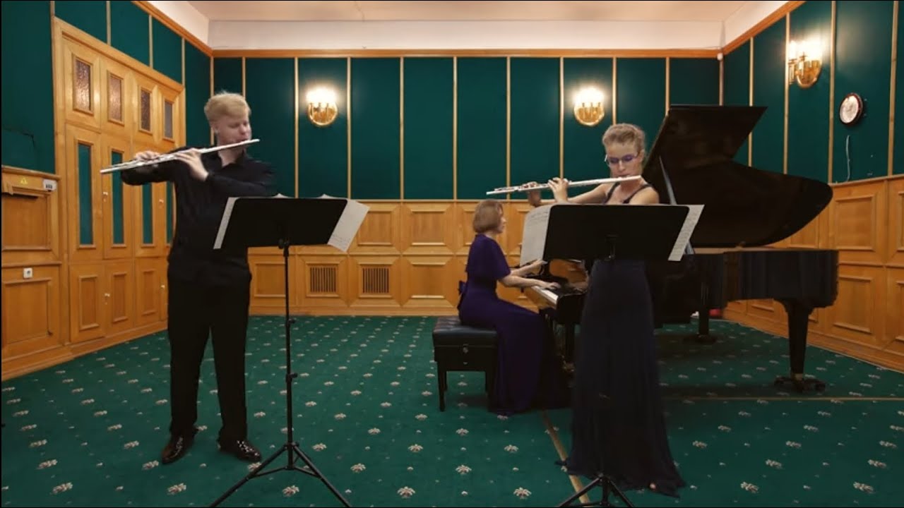 G. Berlioz. Trio from the oratorio L'Enfance du Christ  for two flutes and harp op.25