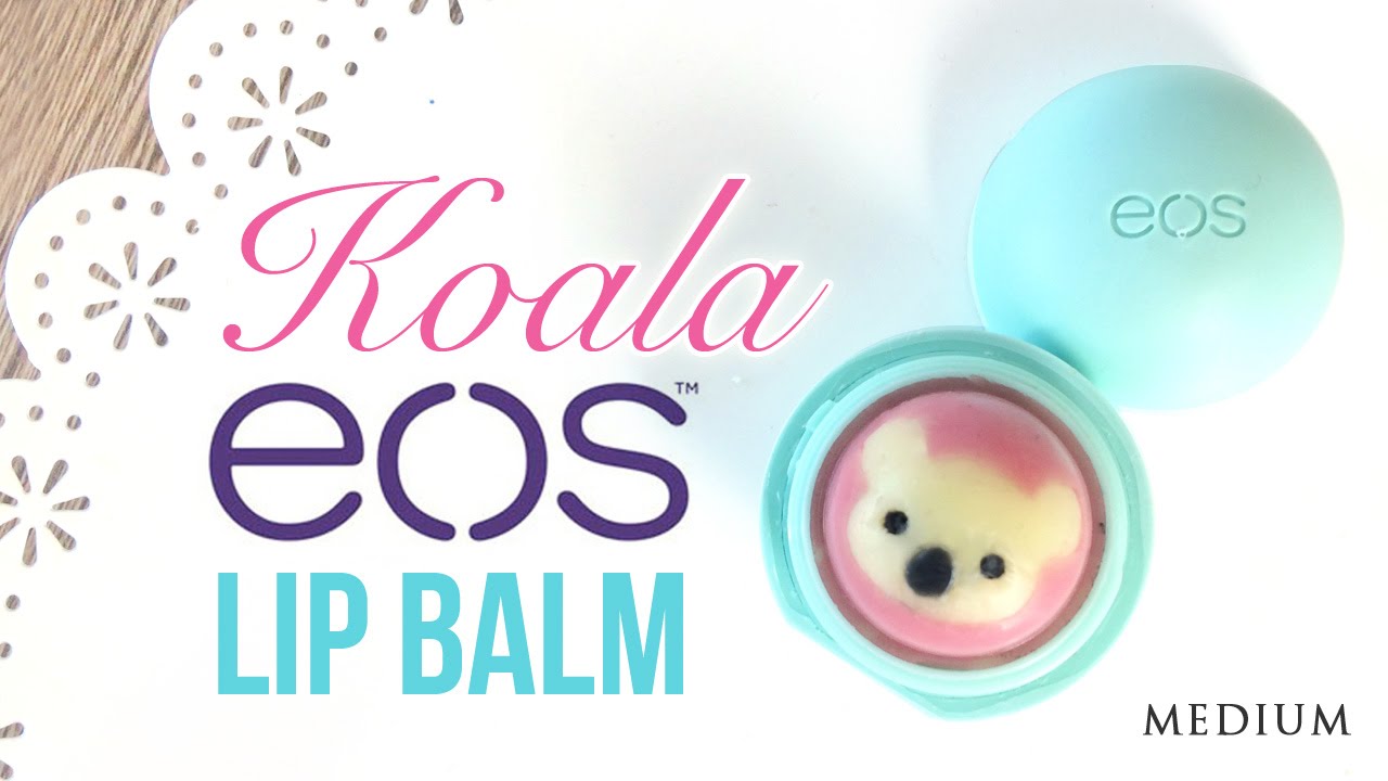 DIY EOS LIP BALM Koala! - NO crayons, beeswax or clingfilm required with this easy method
