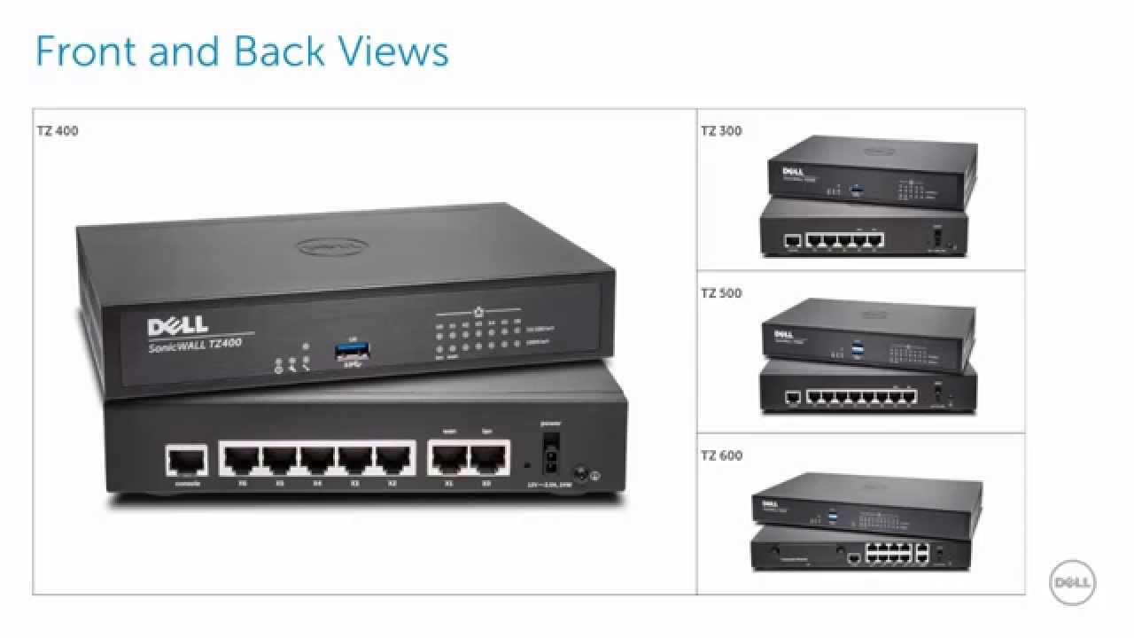 Dell SonicWALL TZ 400 Out of the Box Setup