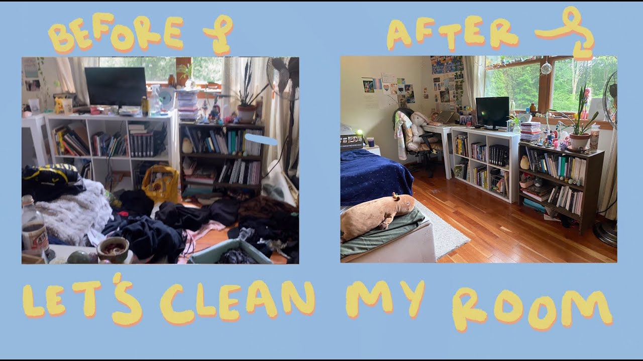 clean my depression room with me || in real time