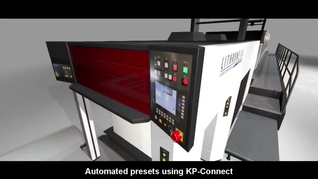 Komori's advance Series Offset Presses are Well Suited to Packaging Applications