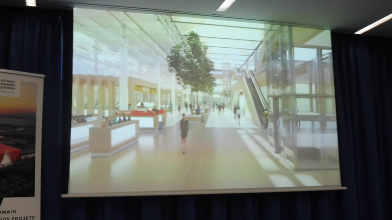 Le projet de nouveau coeur d'Aéroport Marseille Provence