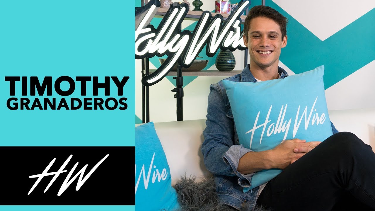 13 Reasons Why star Timothy Granaderos Shares a CRAZY FAN experience !! | Hollywire