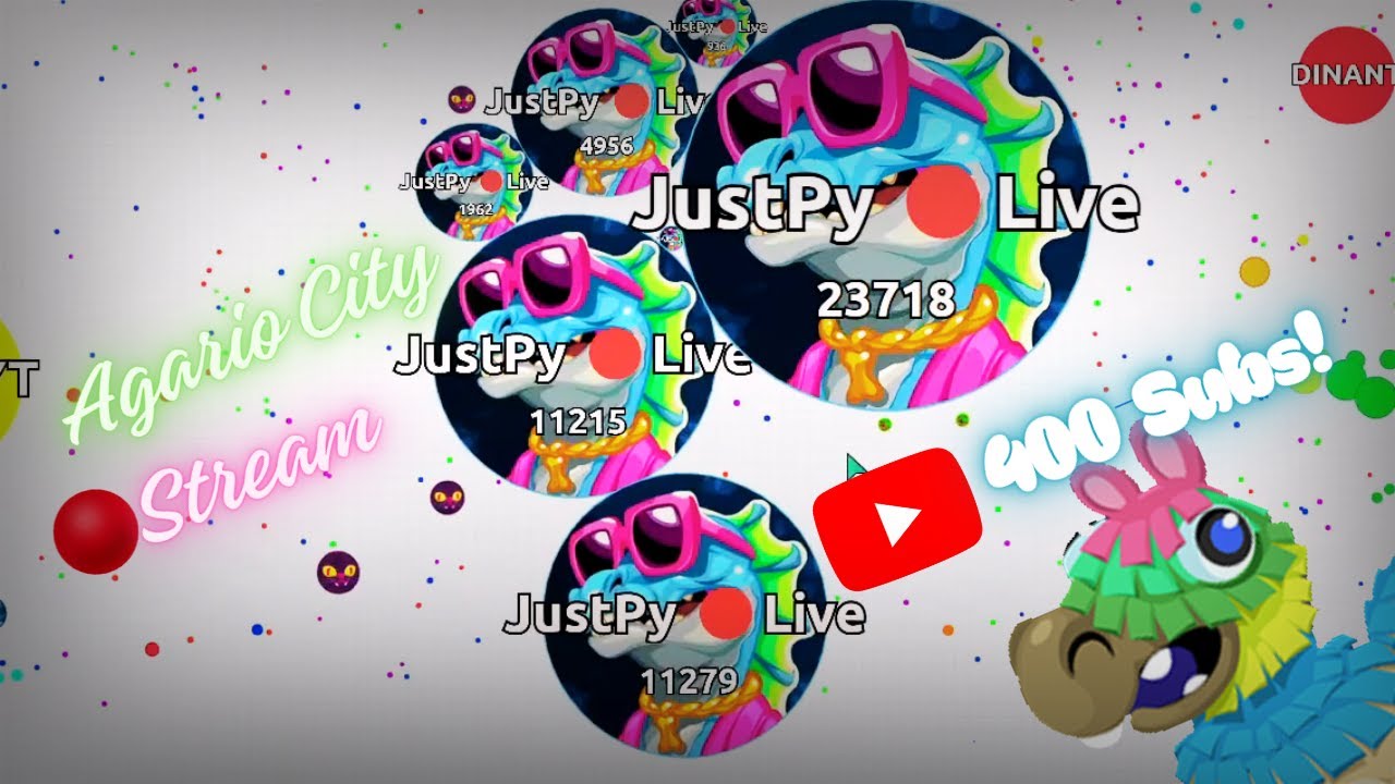 (AGARIO CITY) 400 subs! PT (15)