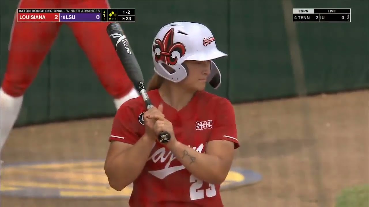 #10 LSU vs Louisiana | FULL MATCH | Game 3 | NCAA Softball 05/21/2023