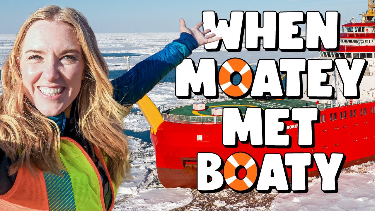I met Boaty McBoatface! Let's tour the RRS Sir David Attenborough | Maddie Moate
