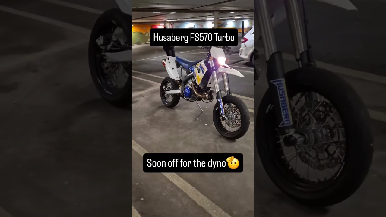 Turbo Husaberg 570 #Supermoto