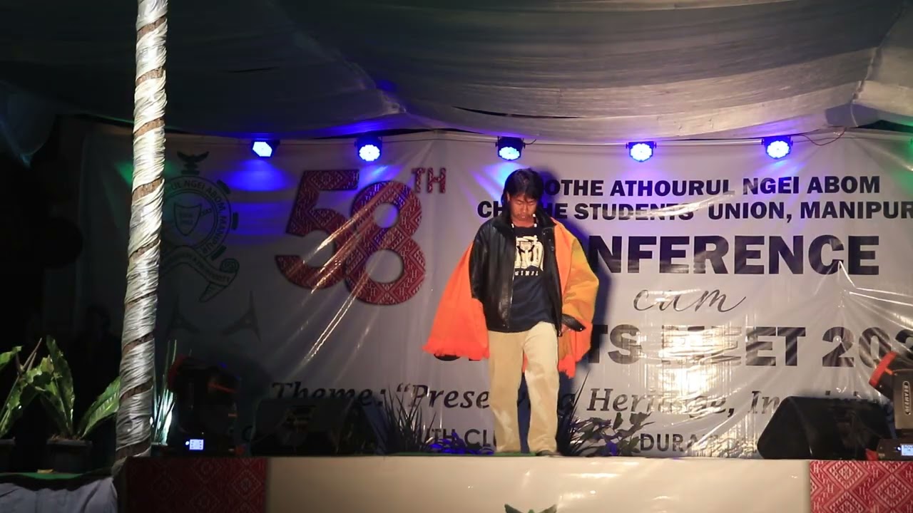 Chothe  Athourul Ngei Abom (CANA) conference Tampakhu (phaihu) traditional attaire show.