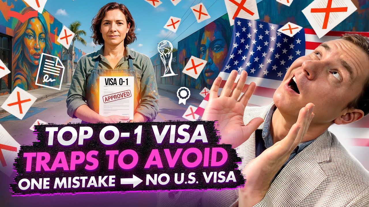 TOP O-1 TALENT VISA MISTAKES THAT DESTROY BRILLIANT CAREERS | USCIS REJECTION PATTERNS EXPOSED 2025