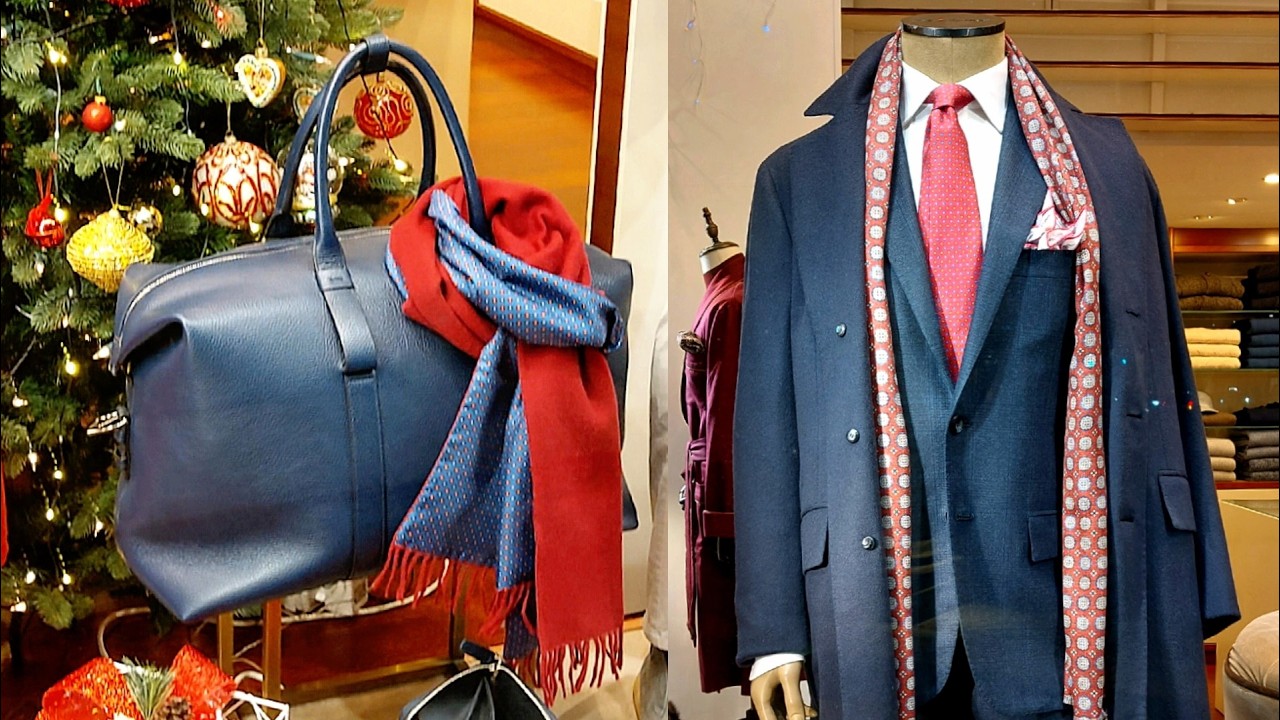 Italian Menswear: Kiton, Armani, Ferragamo, Santoni...