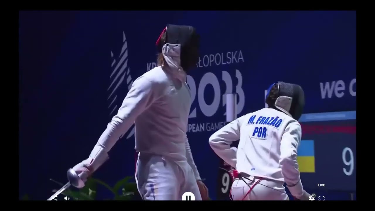 European Games 2023 SME - L4 - Volodymyr Stankevych UKR v Miguel Frazao POR