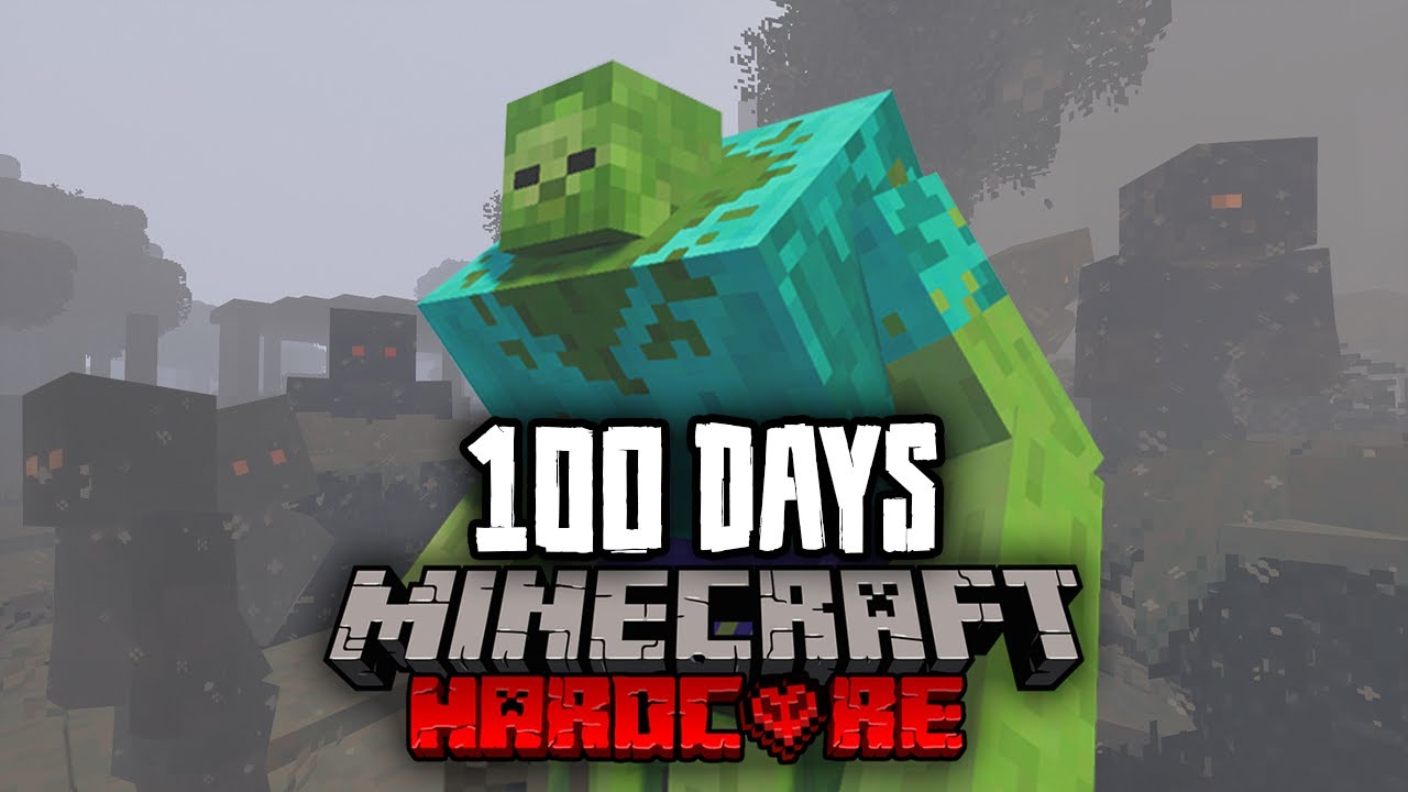 I Survived 100 Days in a Minecraft Nuclear Winter... Here's What Happened