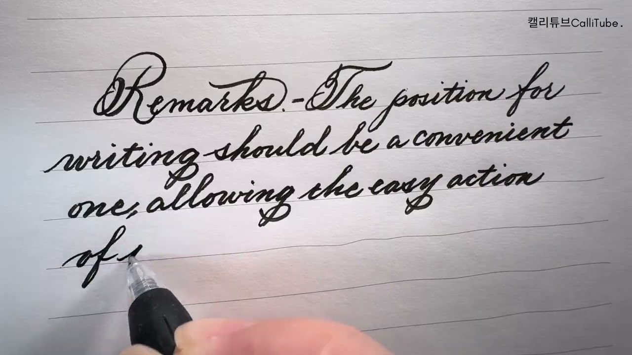 Beautiful Ball Point Pen Handwriting - Zebra Sarasa clip 1.0