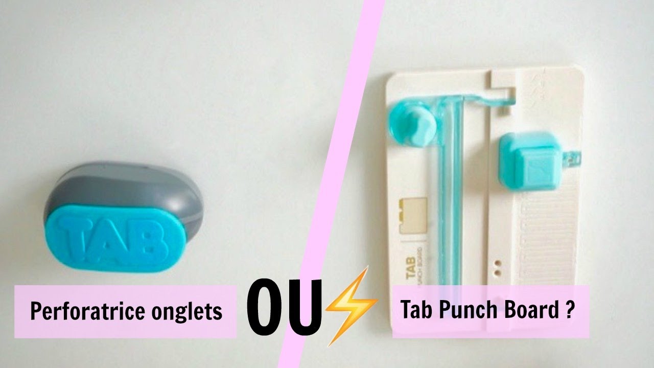 Perforatrice onglets ou Tab Punch Board - We're Memory Keepers