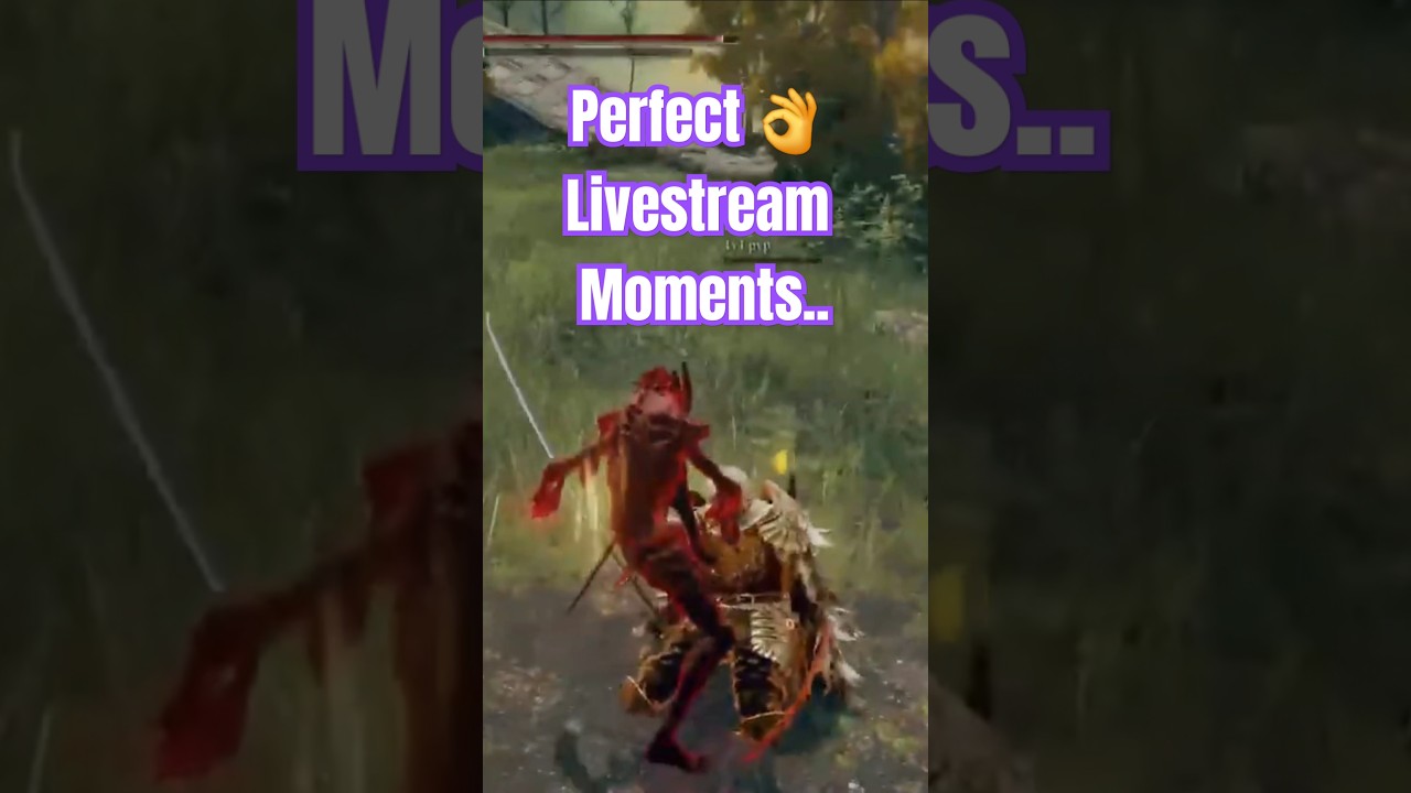 Elden Ring livestream perfection