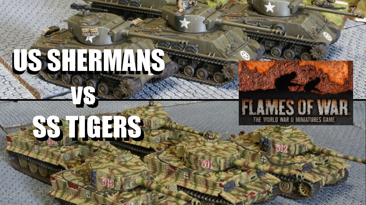 Flames of War Battle Report - $$ Tigers vs Bulge American