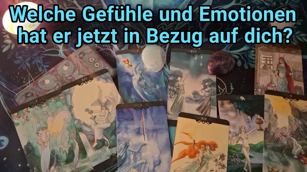 💖 Welche Gefühle und Emotionen hat er jetzt in Bezug auf dich? 🌸 