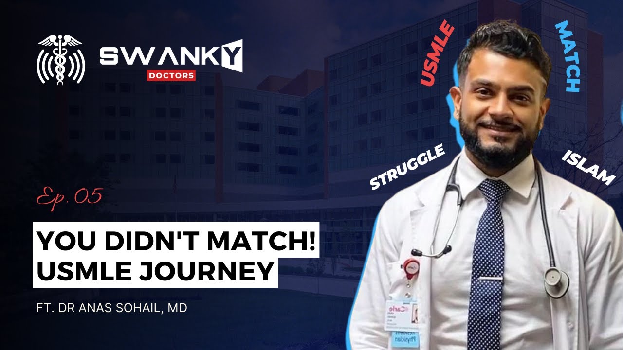 How to Pass USMLE STEP Exam & Get Through NRMP Match Cycle? Ft. Dr Anas Sohail, MD
