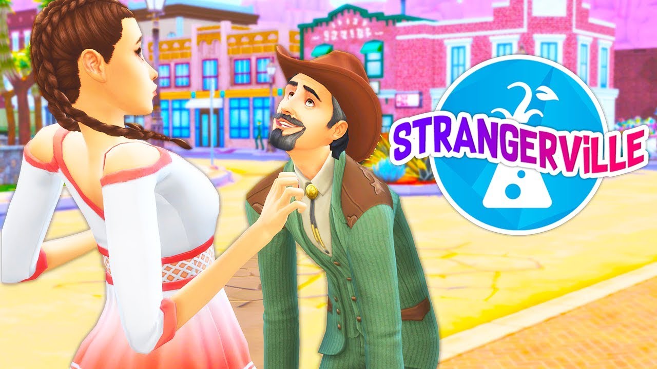 THINGS ARE LOOKING STRANGE AROUND HERE...😳👽 // THE SIMS 4 | STRANGERVILLE #1