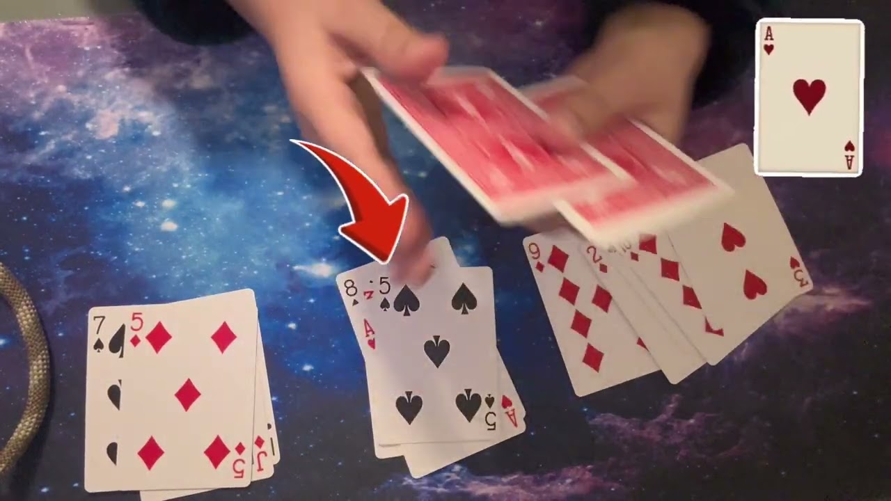 How to do a magic trick with 21 cards