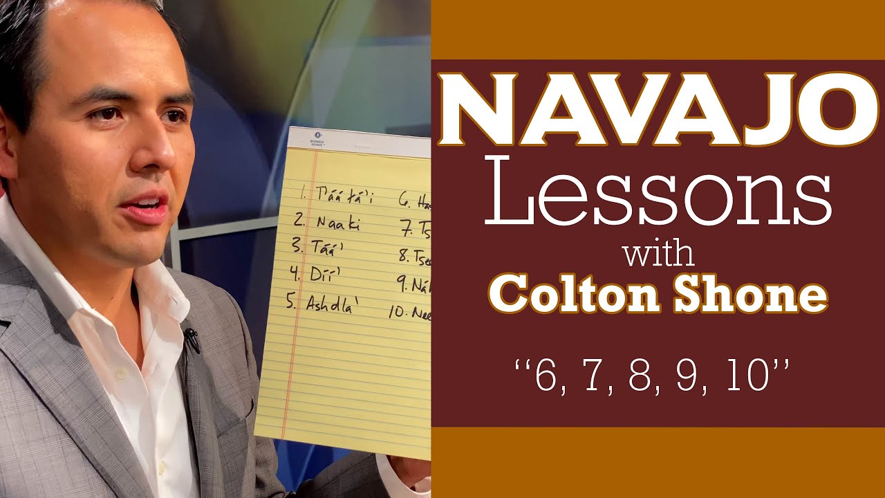 KOB 4 Kids Navajo Language - Counting 6 through 10