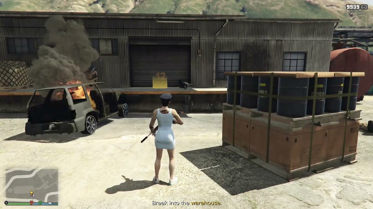 GTA V Salvage Yard Robbery, The McTony Robbery, Sonar Equipment