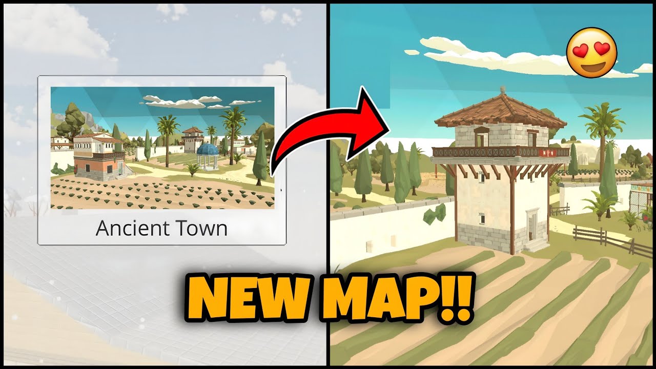 😱 HOW TO GET THE NEW MAP MODEL ANCIENT TOWN IN CHICKEN GUN NEW UPDATE 5.6.0!! 