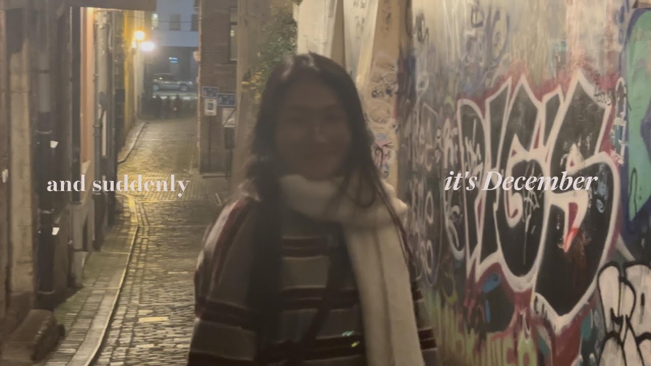December without family abroad, hang out with friends, enjoy a cozy Christmas Eve alone