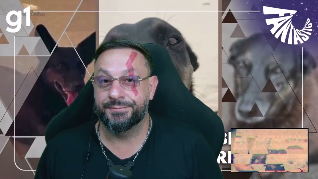 Cachorro Orelha no fantástico, biólogo Henrique reage PAERTE 2