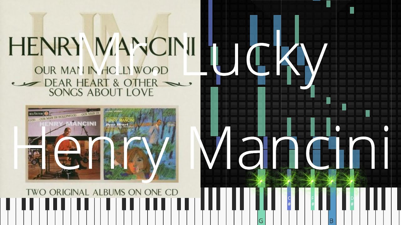 🎹 Mr. Lucky, Henry Mancini, Synthesia Piano Tutorial