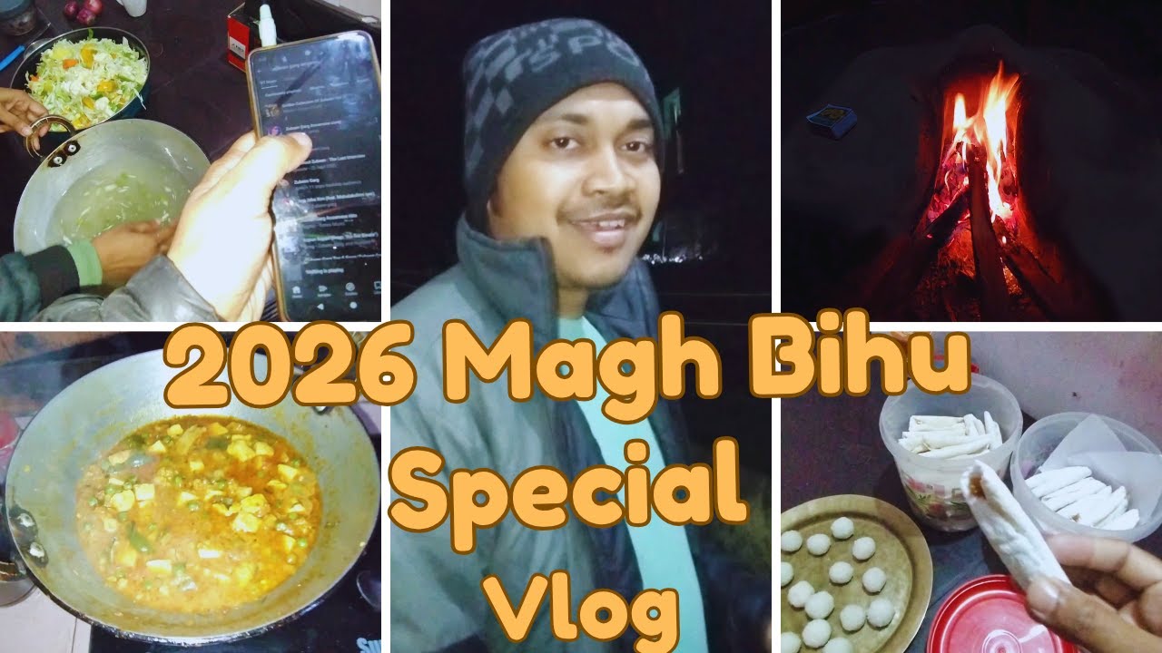 2026 Magh Bihu Special Vlog 