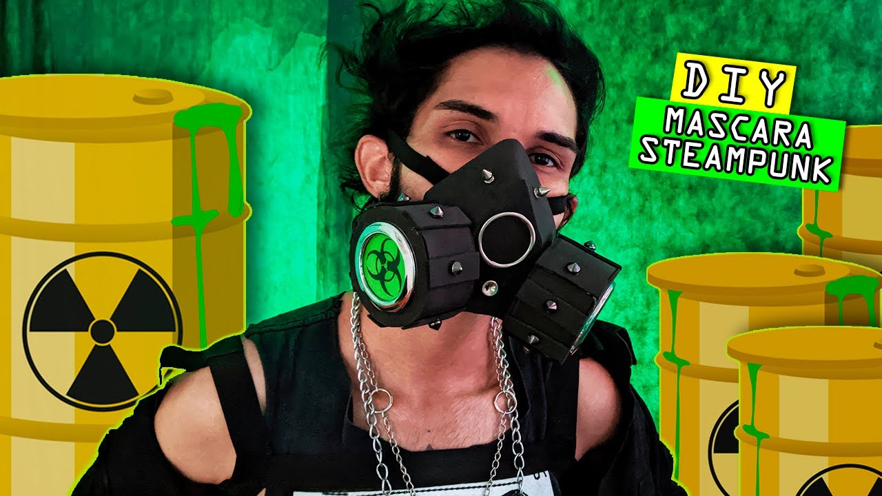DIY Mascara de Gás ☣ (Steampunk)