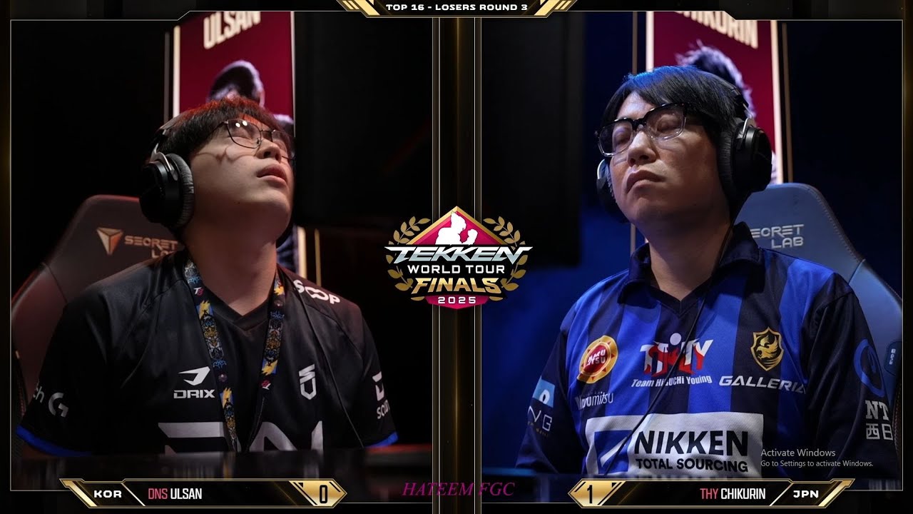 DNS | Ulsan 🇰🇷 (Dragunov) vs THY | Chikurin 🇯🇵 (Clive) ➤ TWT GLOBAL FINALS 2025 - TOP 16 - Tekken 8