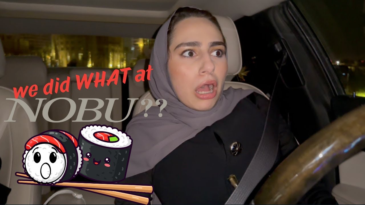 We did WHAT at NOBU?! 😱 🍣  a vlog in Doha, Qatar
