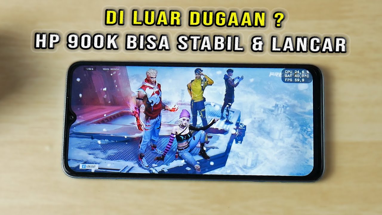 HP di Bawah 1 Juta Gak Percaya bisa se Lancar ini ? Test Free Fire ITEL A70  Brand Infinix