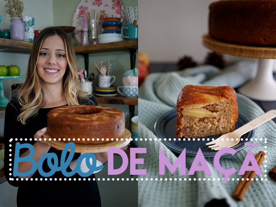 BOLO DE MAÇÃ SUPER FOFINHO