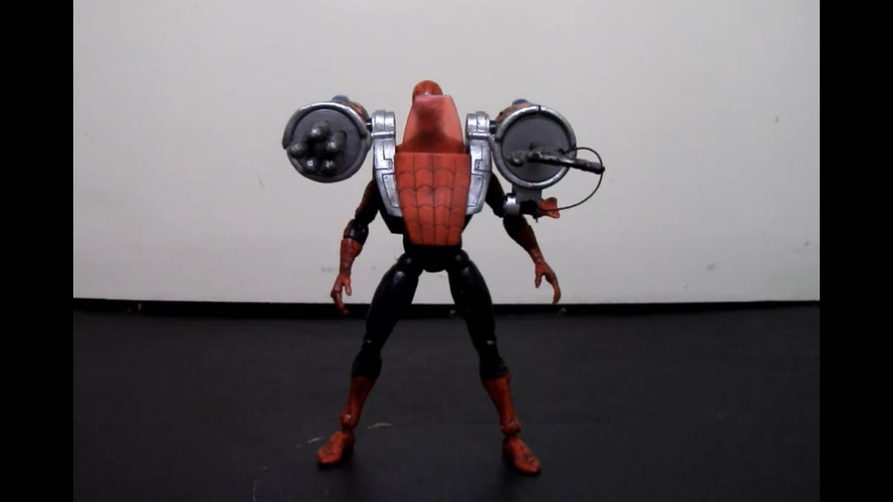Toy Biz Spider-Man Classics: Web Cannon Spider-Man Figure Review