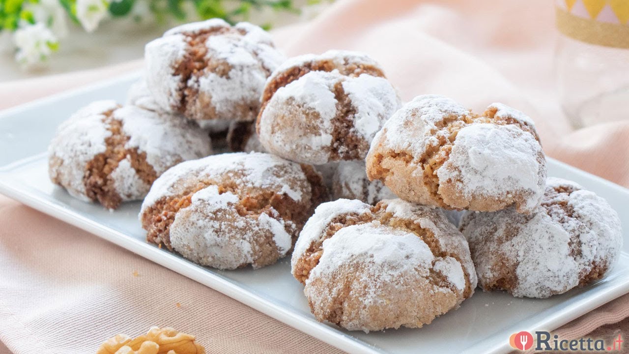 Biscotti alle noci (con solo 3 ingredienti) - Ricetta.it